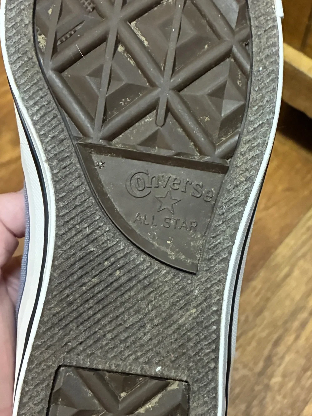 Converse chambray cushioned